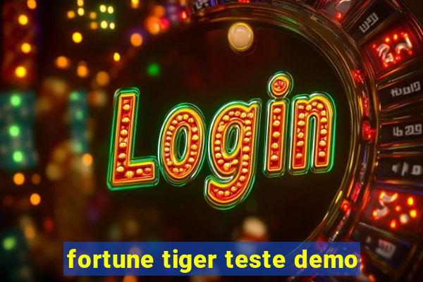 fortune tiger teste demo